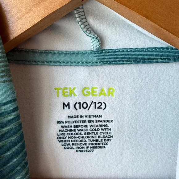 Tek‎ Gear Camo Green Fleece Boys Hoodie NWT - Picture 4 of 7